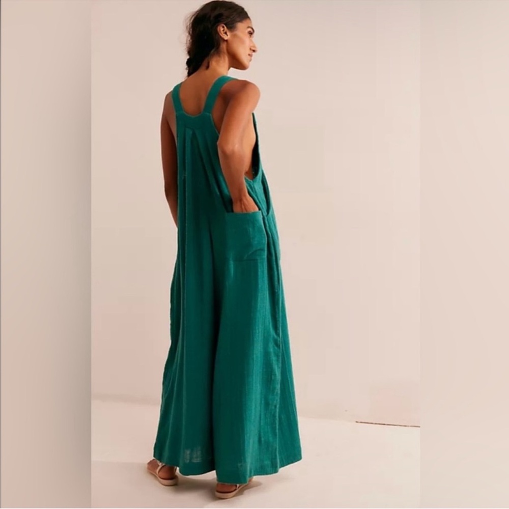NWT Free People Beach | Sun-Drenched Overalls | Small - Picture 4 of 16